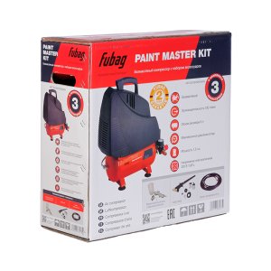 FUBAG Компрессорный набор Paint Master Kit безмасляный компрессор + 3 предмета в Саратове фото