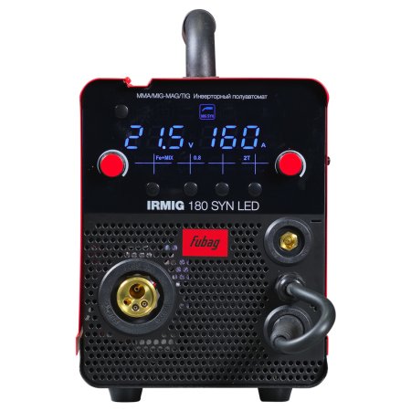 Полуавтомат сварочный инверторный FUBAG IRMIG 180 SYN LED с горелкой 250 А в комплекте в Саратове фото