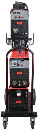 Сварочный полуавтомат INMIG 500T DW SYN + Подающий механизм DRIVE INMIG DW SYN + Шланг-пакет 5 м + Горелка FB 500 3 м + Блок жидкостного охлаждения + Тележка в Саратове фото