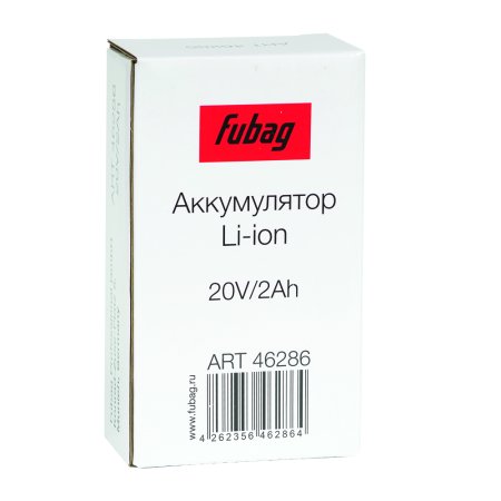 Аккумуляторная батарея FLI5S1P1202 Li-ion к бензиновым газонокосилкам FUBAG с электростартером и минирайдеру (20V/2Ah) в Саратове фото