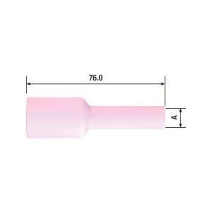 FUBAG Сопло керамическое для газовой линзы №5L ф8 FB TIG 17-18-26 (2 шт.) в Саратове фото