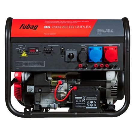 Бензиновый генератор FUBAG BS 7500 XD ES DUPLEX в Саратове фото