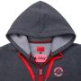 Серо-красная толстовка Fubag с капюшоном  размер M в Саратове фото