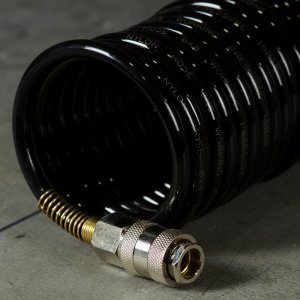 Шланг спиральный FUBAG с фитингами рапид, нейлон, 10 бар, 6 x 8 мм, 15 м в Саратове фото