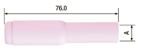 FUBAG    Сопло керамическое №7L ф11 FB TIG 17-18-26 (2 шт.) в Саратове фото