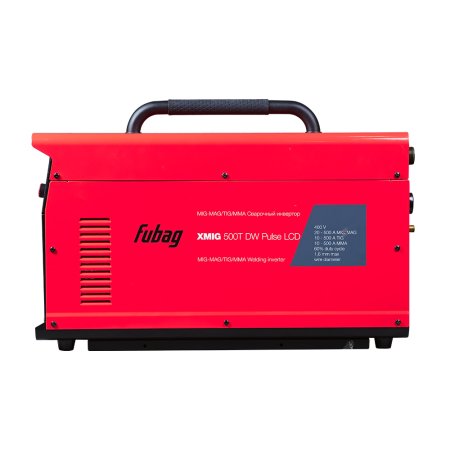 Полуавтомат сварочный FUBAG XMIG 500T DW PULSE + подающий механизм DRIVE XMIG DW PULSE  + горелка FB 550W 3 м + блок жидкостного охлаждения Cool XMIG + шланг-пакет 5 метров 95 мм2 14 pol с жидкостным охлаждением + Тележка  в Саратове фото