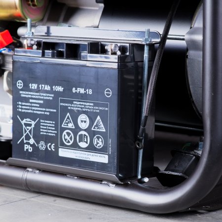 Бензиновый генератор FUBAG BS 9000 DA ES (трехфазный) с электростартером и коннектором автоматики в Саратове фото