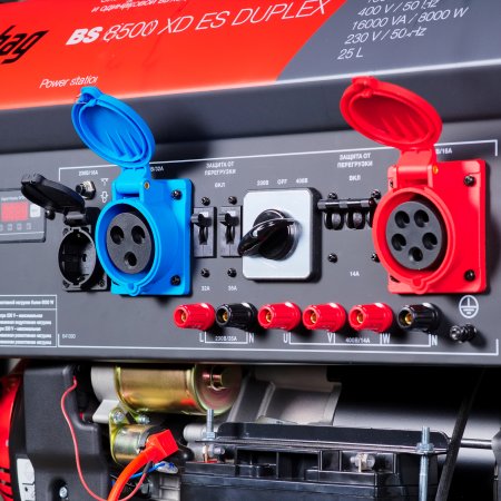 Бензиновый генератор FUBAG BS 8500 XD ES DUPLEX для одно и трехфазного режимов работы в Саратове фото