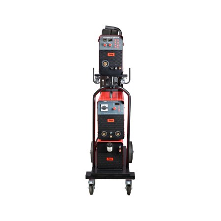 Полуавтомат сварочный FUBAG INMIG 500 T DW SYN PULSE + подающий механизм DRIVE INMIG DW SYN PULSE  + горелка FB 500 3 м + блок жидкостного охлаждения Cool 70 + тележка для аппаратов + шланг-пакет 5 метров 70 мм2 14 pol с жидкостным  охлаждением в Саратове фото