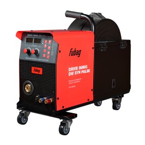 Сварочный полуавтомат_INMIG 500T DW SYN PULSE (арт. 31443) + Подающий механизм DRIVE INMIG DW SYN PULSE (41105) + Горелка FB 550W 3m (31652) + Блок жидкостного охлаждения Cool 70__для арт. 31406_31443_31453_31455_31456_31457_31454 (31409) + Тележка_для ар в Саратове фото