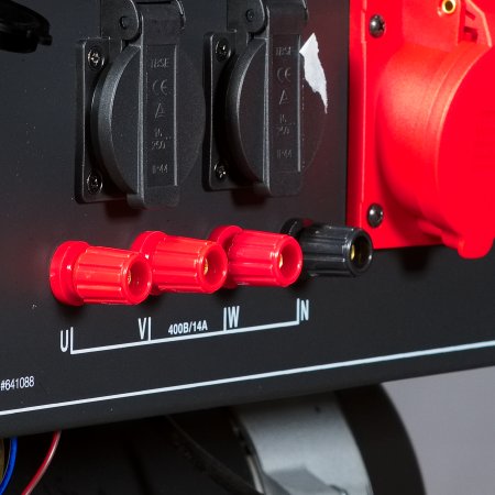 Бензиновый генератор FUBAG BS 8000 DA ES (трехфазный) с электростартером и коннектором автоматики в Саратове фото