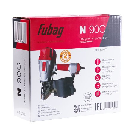 FUBAG Пистолет гвоздезабивной барабанный N90C в Саратове фото