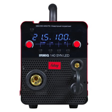 Полуавтомат сварочный инверторный FUBAG IRMIG 140 SYN LED с горелкой 150 А в комплекте в Саратове фото