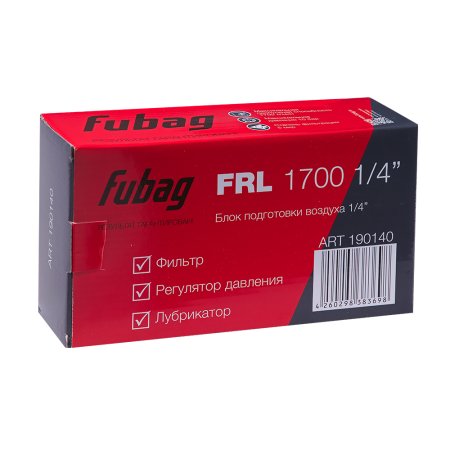 FUBAG Блок подготовки воздуха FRL 1700 1/4 дюйма в Саратове фото