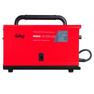 Полуавтомат сварочный инверторный FUBAG IRMIG 140 SYN LED с горелкой 150 А в комплекте в #REGION_NAME_DECLINE_PP# фото