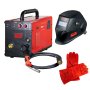Полуавтомат сварочный FUBAG IRMIG 180 (31 432) + горелка FB 250 3m ( FB 250 Ergo 3m) (38443) + маска сварщика Хамелеон IR 9-13N S (38072) + сварочные краги на подкладке красные FWGN 10R (641180)  в Саратове фото