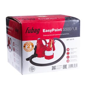 FUBAG Электрический краскораспылитель EasyPaint S500/1.8 с верхним бачком в Саратове фото