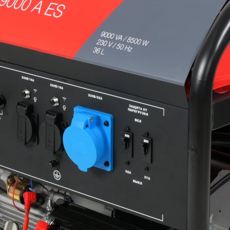Бензиновый генератор FUBAG BS 9000 A ES с электростартером и коннектором автоматики в Саратове фото