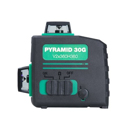 FUBAG уровень лазерный 3D с зеленым лучом Pyramid 30G V2х360H360 в Саратове фото