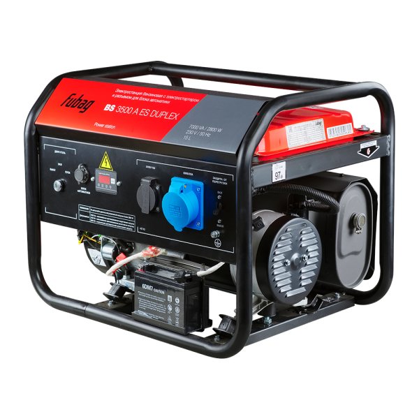 Бензиновый генератор FUBAG BS 3500 A ES DUPLEX в Саратове фото