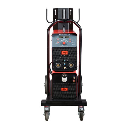 Аппарат сварочный инверторный аргонодуговой FUBAG INTIG 400 T W AC/DC PULSE + горелка FB TIG 18 5P 4m + модуль охлаждения + тележка в Саратове фото